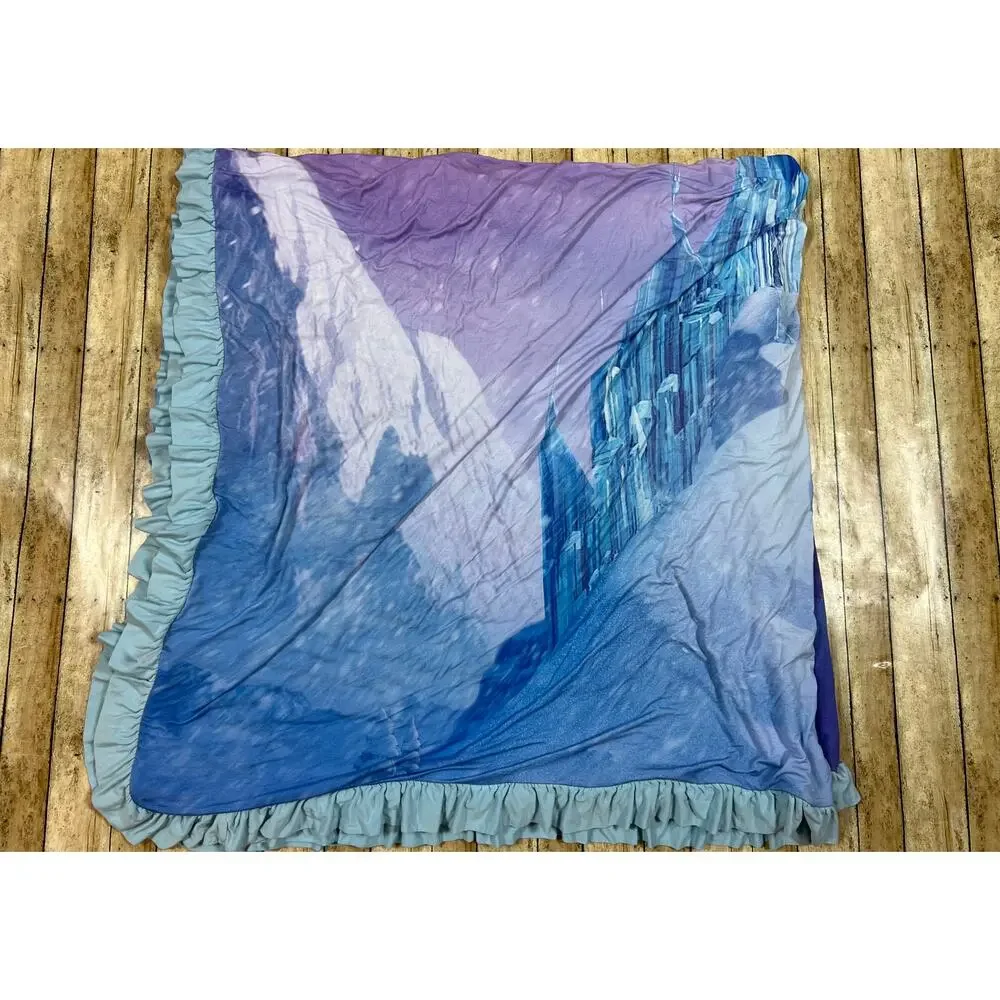 Posh Peanut Disney Frozen Elsa Luxe Patoo Bamboo Blanket 60x60